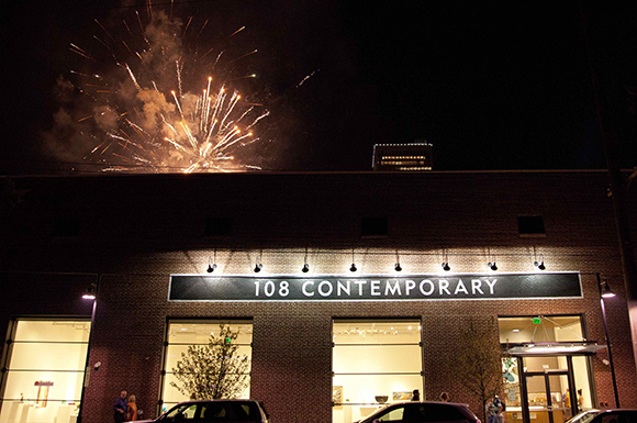 108|Contemporary’s facade at night, 2017, photo: Catherine Crain 108|Contemporary’s facade at night