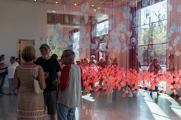 Exhibition view, Diaphanous Embroidery, 2018, 108|Contemporary, photo: Rebekah Hogan Exhibition view, Diaphanous Embroidery