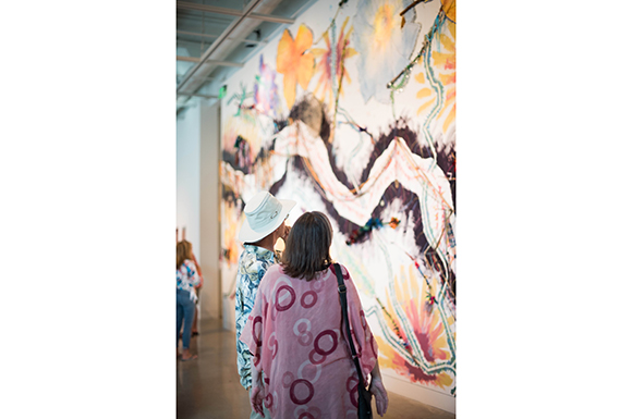 Exhibition view, Thread Songs from the Borderlands, 2018, 108|Contemporary, photo: Rebekah Hogan Exhibition view, Thread Songs from the Borderlands