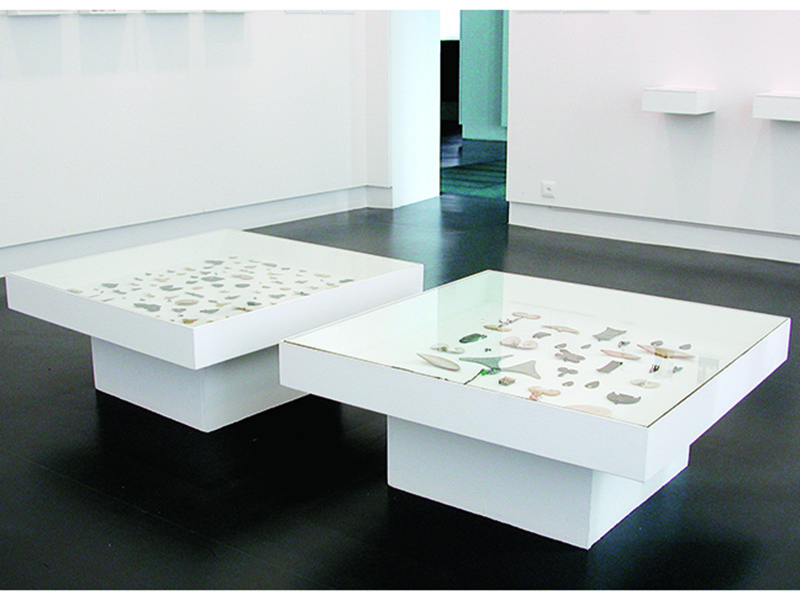 Exhibition view, Ornaments from There, Ornaments from Here: Incidences, Coincidences?, 2000