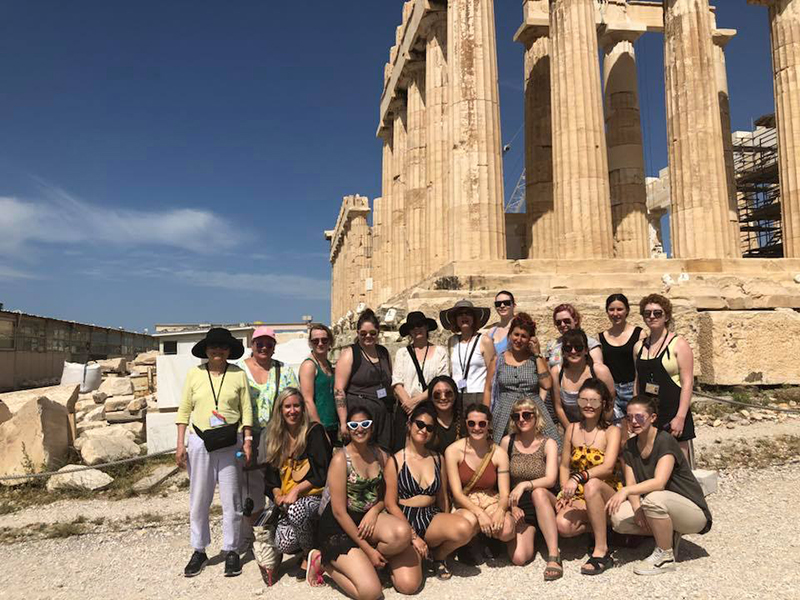 Study visits include major monuments and museums in Athens