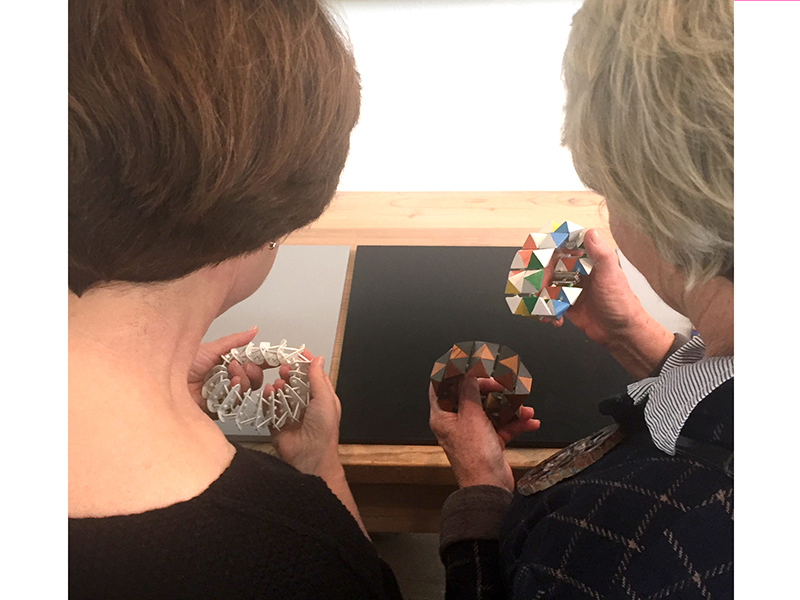 AJF members Patti Bleicher and Ann McEldowney on an AJF trip to Oslo and Copenhagen in 2018, photo: Rebekah Frank