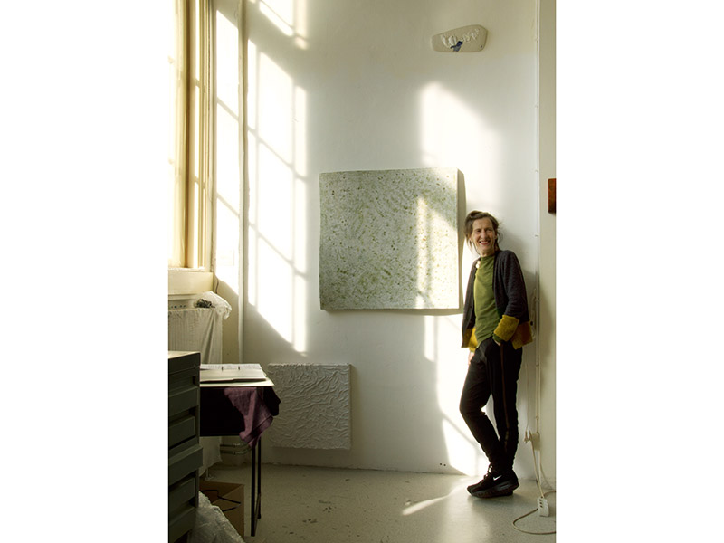 Beppe Kessler in her Amsterdam studio