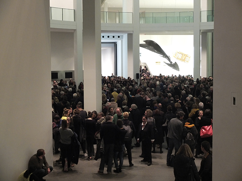 Exhibition opening, Anton Cepka—Kinetic Jewelry, Pinakothek der Moderne, Munich, 2015, photo: Die Neue Sammlung (A. Laurenzo)