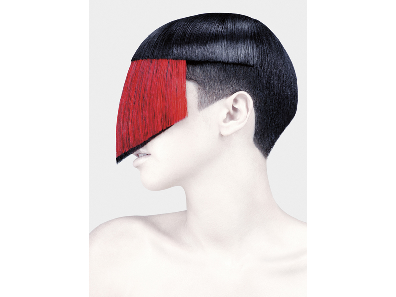 Hair styled by Guido Palau, photographed by Fabien Baron, 2011, courtesy of Guido/Art + Commerce