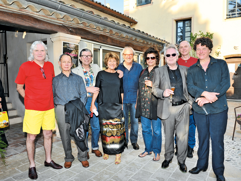 Exhibition opening, glAmour, 2014, Espace Solidor, Haut-de-Cagnes, photo courtesy Galerie Biró