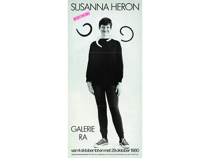 Exhibition poster-bulletin for Ra Gallery, October 1980