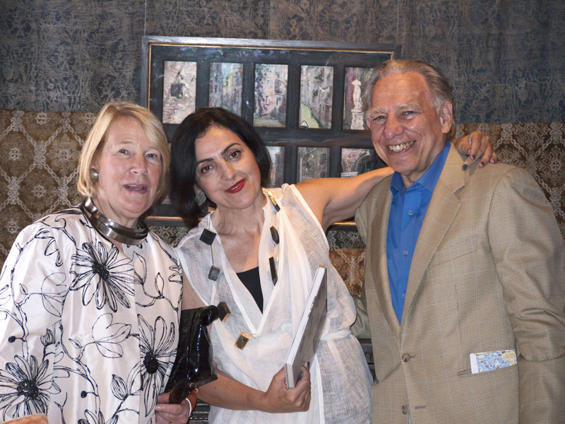 Annamaria Zanella with Ursula and Larry Neuman
