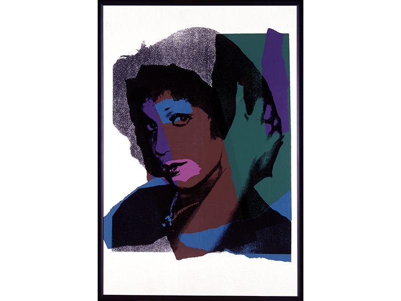 Andy Warhol, screenprint from the series Ladies and Gentlemen