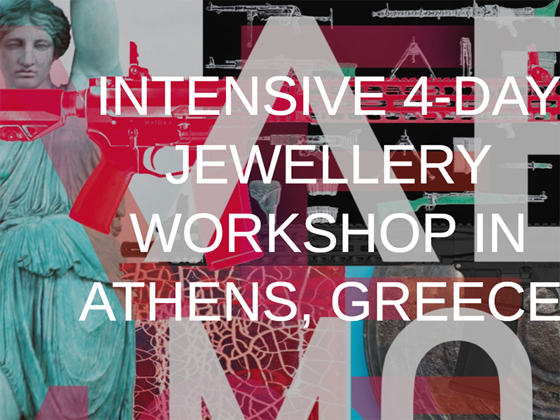 Christoph Ziegler and Loukia Richards will host an intensive four-day jewelry workshop in Athens, Greece. 