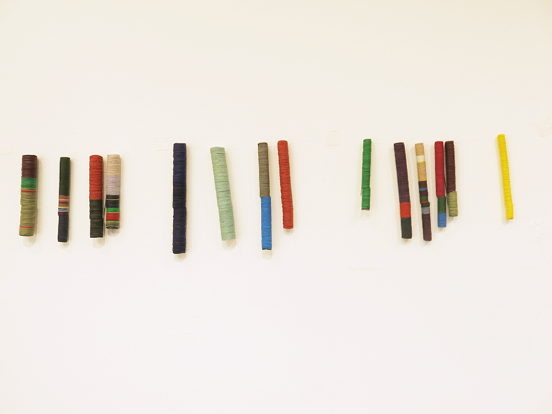 Hea Lim Shin, Rod (15 different colored brooches)