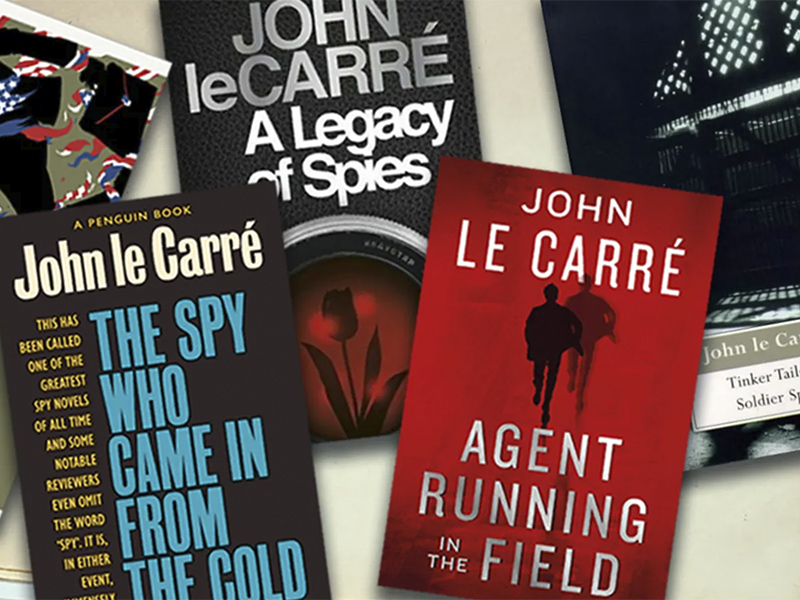 Various John Le Carré book covers