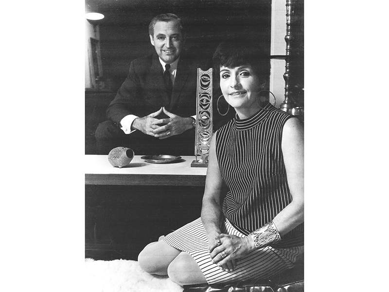 Mary Ann Scherr and Samuel Scherr, circa 1970s, photo courtesy of the Scherr Family