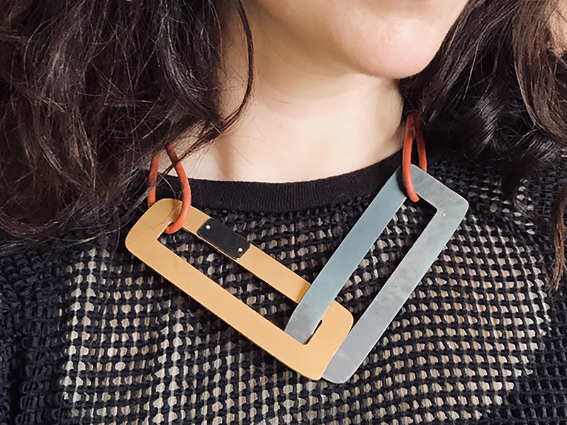 Maia Leppo, Rectangles on Steel, 2019