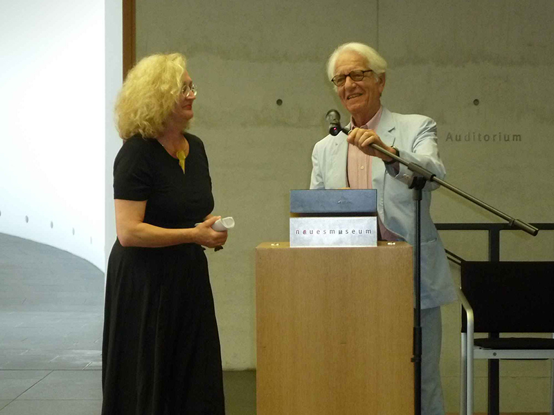 Ellen Maurer Zilioli and Bruno Martinazzi, photo courtesy Galerie Maurer Zilioli Ellen Maurer Zilioli and Bruno Martinazzi