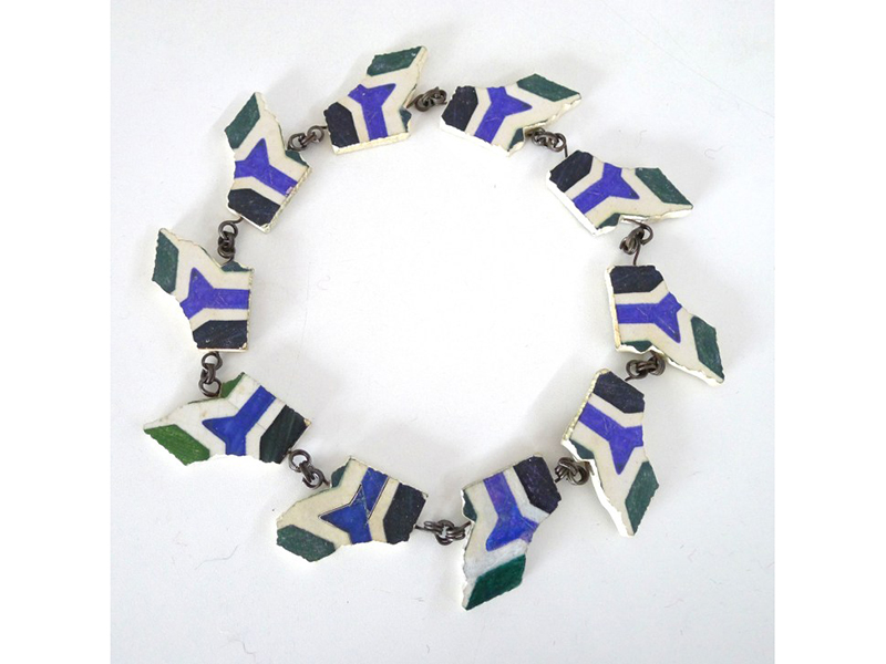 Mecky van den Brink, Tiles Necklace Maroc
