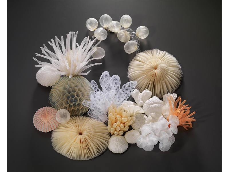 Mariko Kusumoto (Japanese, born 1967), Sea Creatures, 2015, neckpiece