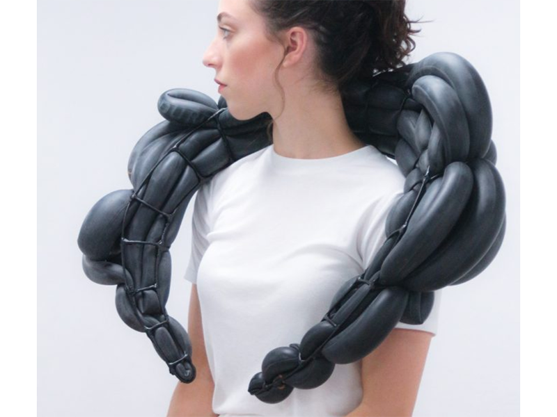 Colin Knight, Inflatable Collar, 2019