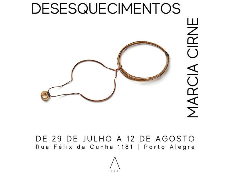 promo image for Desesquecimentos (Forgetfulness), at Galeria Alice Floriano