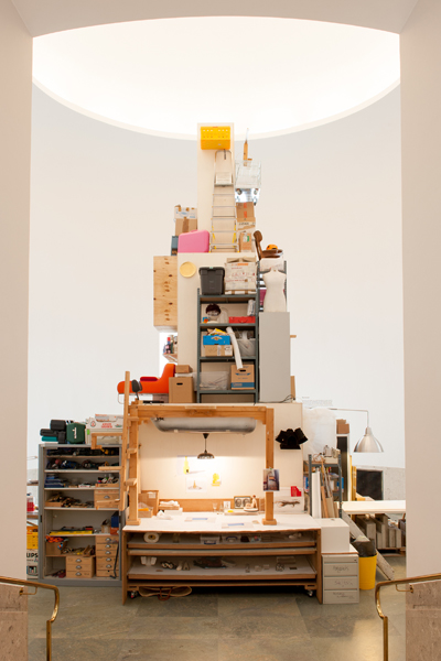 Ted Noten, The Tower of Babel, 2015, mixed media (the contents of Ted Noten’s st