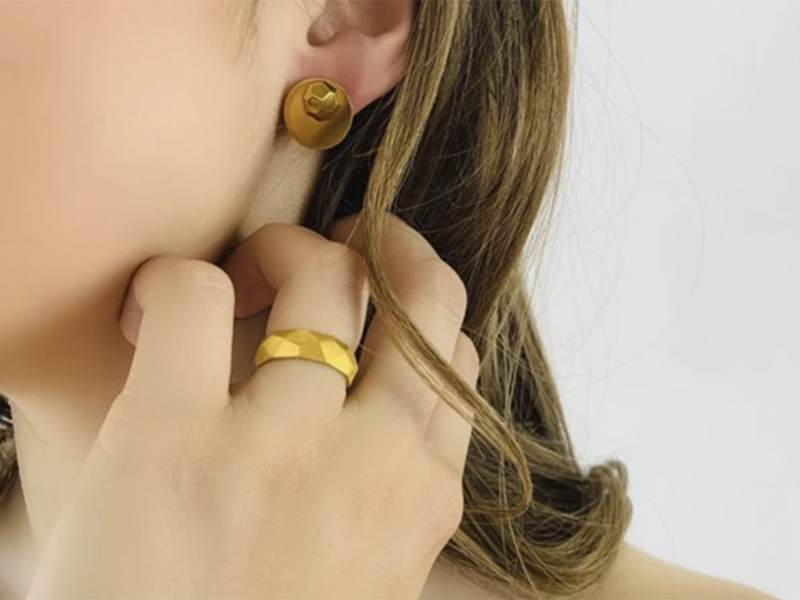 Ring and earrings from Generation Collection