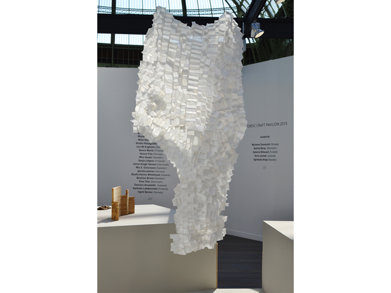 Exhibition view, magic language///game of whispers, 2015, work nº3 (foreground) is Plethora by Deepa Panchamia; work nº2 (background) is Trallbanevägen by Inger Andersson; photo: André Gali Exhibition view, magic language///game of whispers, 2015, work nº3 (foreground) is Plethora by Deepa Panchamia; work nº2 (background) is Trallbanevägen by Inger Andersson; photo: André Gali