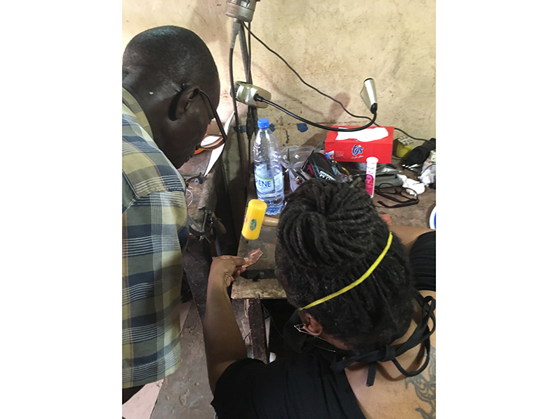 Karen Smith’s apprenticeship in Dakar also served as an exchange
