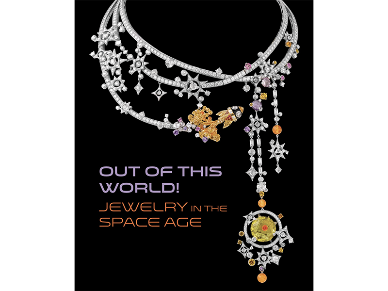 The cover of the companion catalogue for Out of this World! Jewelry in the Space Age