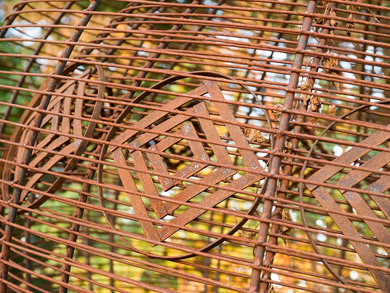 Christine Clark, Give, 2016, public art, steel, approx. dimensions of each between 2.4–3 x 1.2–1.8 x 1.2–1.8 m, photo: Nick Felkey Christine Clark, Give