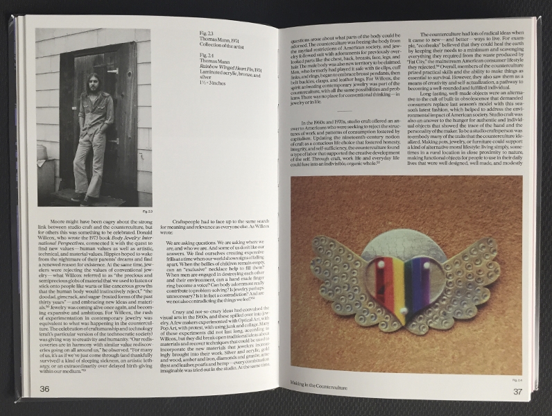 Pages 36–37 of the book In Flux, photo: Nathalie Mornu Pages 36–37 of the book In Flux