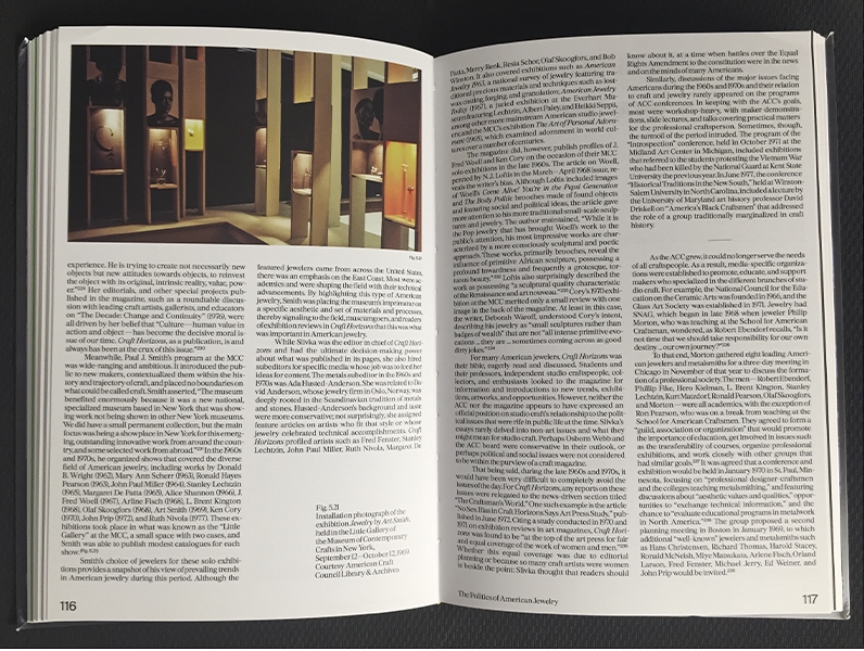 Pages 116–117 of the book In Flux, photo: Nathalie Mornu Pages 116–117 of the book In Flux