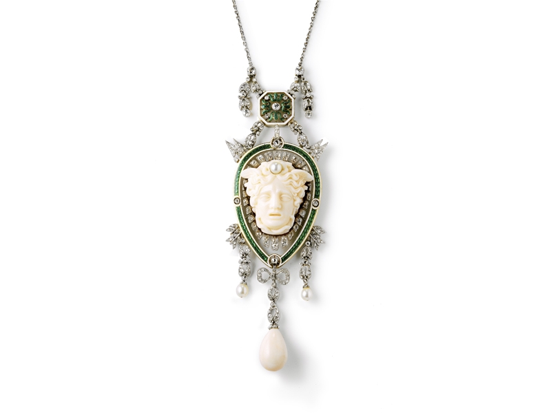 Head of Medusa pendant, Cartier
