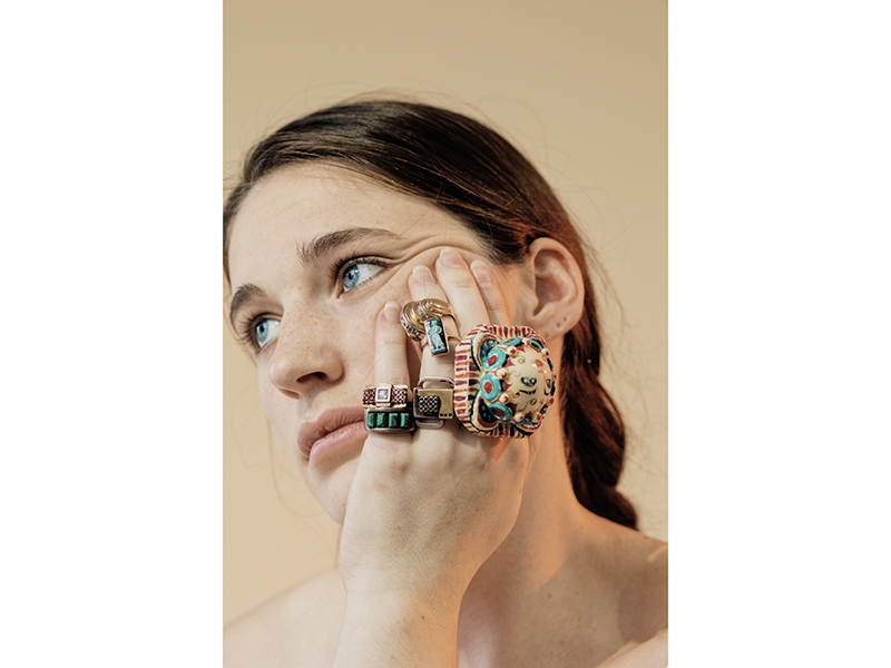 Rings from TJL Collection, 2018, photo: Luca Venter