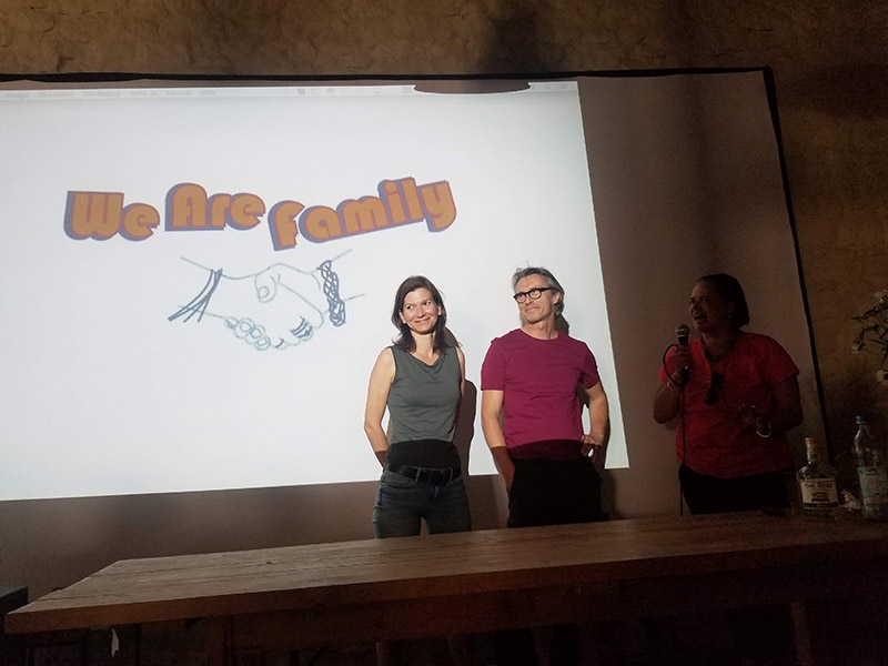 Claudia Hoppe and David Huycke, who will be the 2020 Zimmerhof hosts, at Schmucksymposium Zimmerhof 2019, photo: Brian Weissman Claudia Hoppe and David Huycke