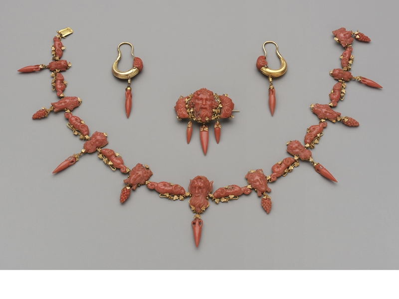 My Historical Coral Jewelry Set by K.Walters at the Sign of the