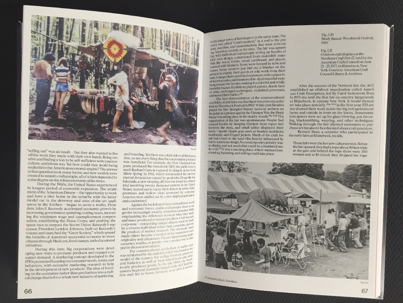 Pages 66–67 of the book In Flux, photo: Nathalie Mornu Pages 66–67 of the book In Flux