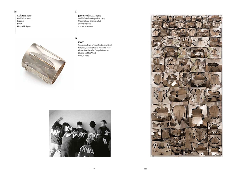 Pages 228 and 229 of Contemporary Jewellery in Portugal