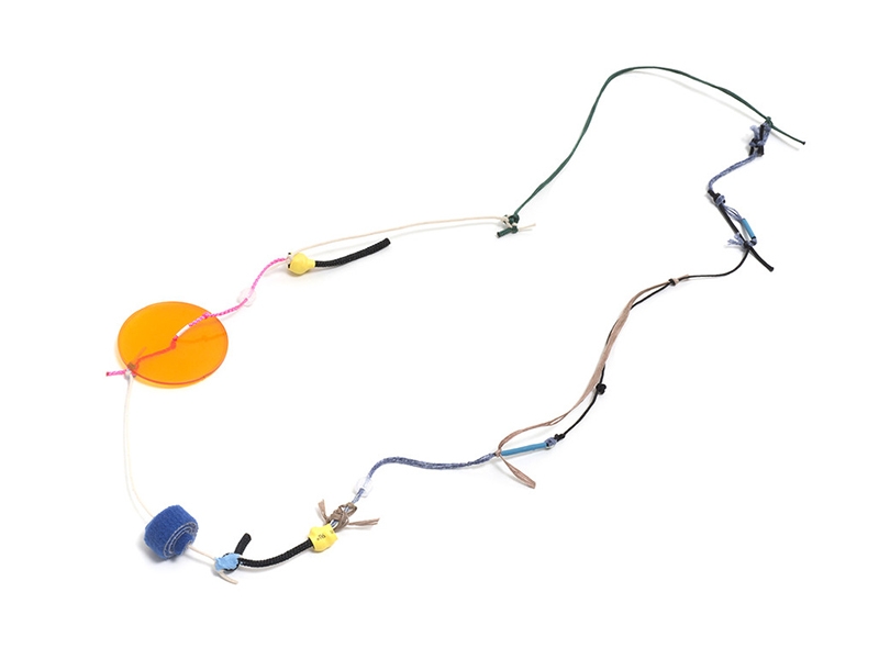 Benjamin Woods, Necklace no. 2, 2015, mixed media, as part of Form and Flex, curated by Meredith Turnbull, Pieces of Eight, photo courtesy of the artist Benjamin Woods, Necklace no. 2