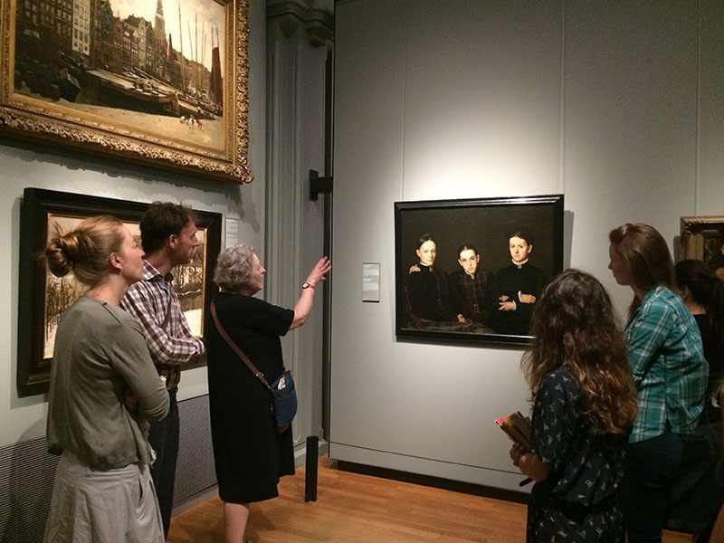 With the Gerrit Rietveld Jewellery Department at the Rijksmuseum, 2016, photo: Pieter Elbers With the Gerrit Rietveld Jewellery Department at the Rijksmuseum