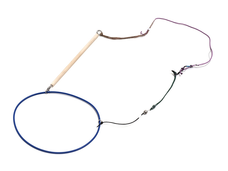 Benjamin Woods, Necklace no. 4, 2015, mixed media, as part of Form and Flex, curated by Meredith Turnbull, Pieces of Eight, photo courtesy of the artist Benjamin Woods, Necklace no. 4