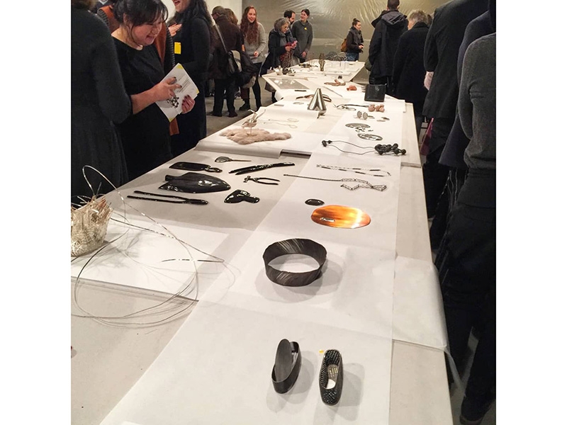 Denizen exhibition, presented by SUNY New Paltz at Hotel Chelsea, photo: NYCJW Denizen exhibition