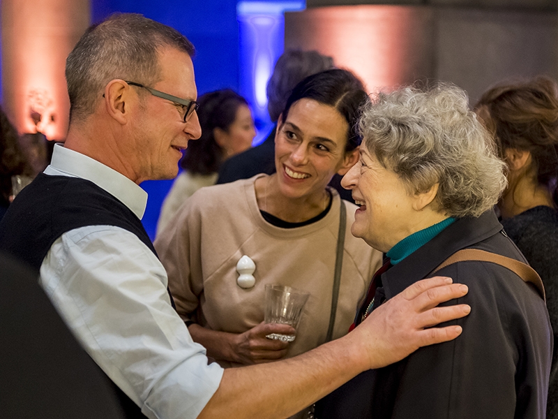 Rijksmuseum, November 2017, with Audi Pauwels and Gesine Hackenberg, photo: Rijksmuseum Rijksmuseum, November 2017