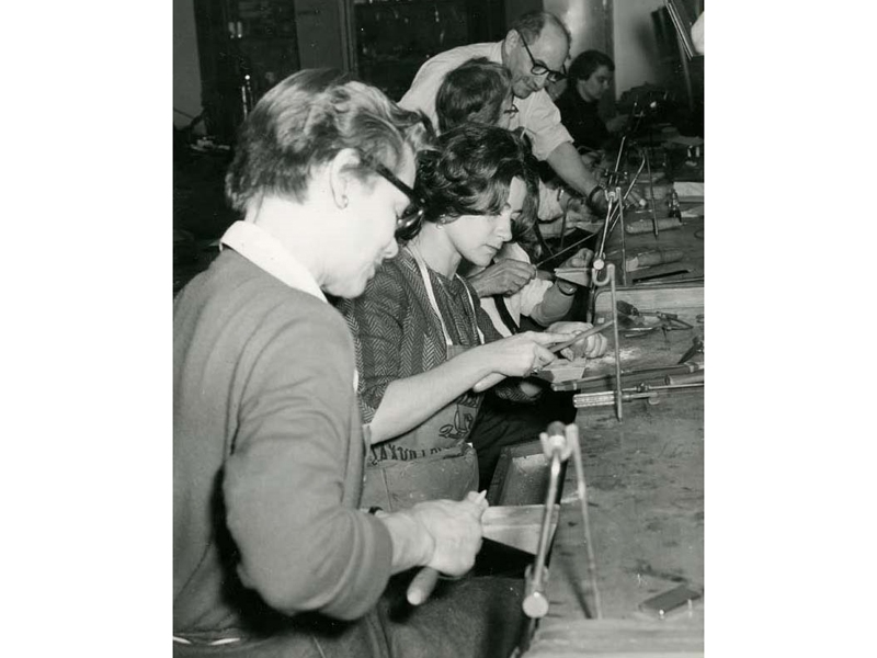 92 Y Jewelry Center circa early 1960s, photo courtesy of the 92ndStreet Y 92 Y Jewelry Center