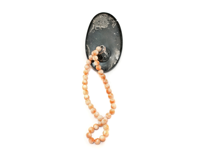 April Wood, Brooch, 2017, repurposed costume jewelry, photo: Erica Bello April Wood, Brooch