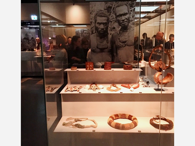 Exhibition overview, Jewellery: Made By, Worn By with Fibre case