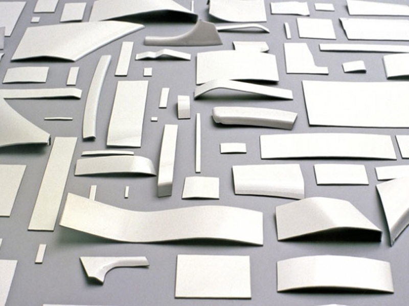 Ted Noten, Mercedez Benz, 2001, brooches, pieces of Mercedes-Benz E-classe 210/2001, photo: Atelier Ted Noten Ted Noten, Mercedez Benz