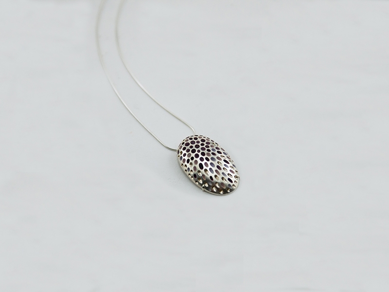 Heather Bayless, Spotted Pendant #2