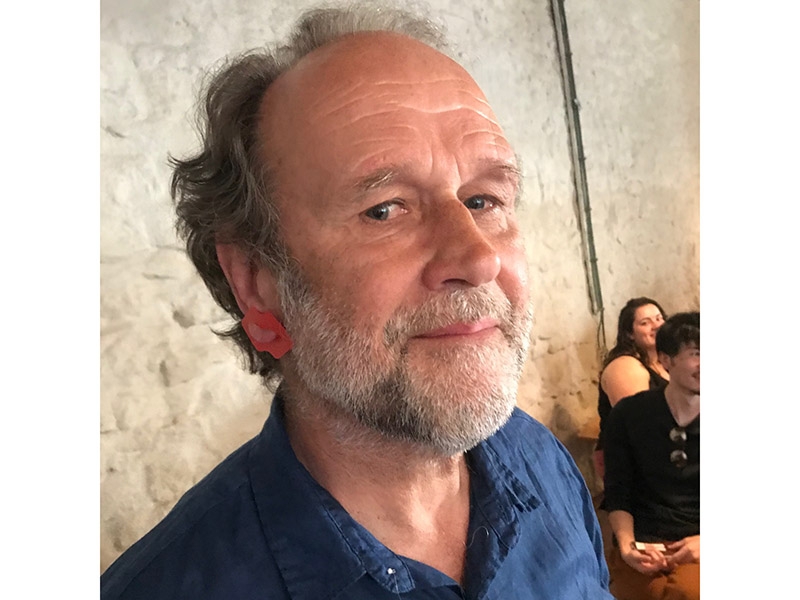 Herman Hermsen at Schmucksymposium Zimmerhof 2019, photo: Helen Britton Herman Hermsen