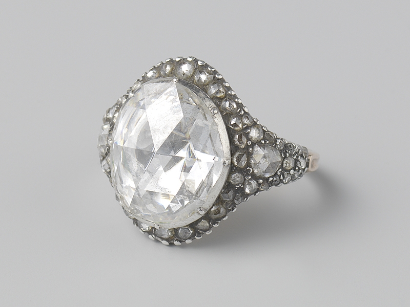 Anonymous (Istanbul), Man’s Ring, circa 1740, silver, diamond, 19 x 21 x 23 mm, Rijksmuseum, Amsterdam, purchased with the support of the Maria Adriana Aalders Fonds/Rijksmuseum Fonds, 2011, photo: Rijksmuseum staff Anonymous (Istanbul), Man’s Ring