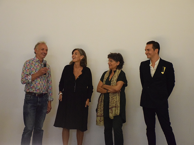 Ramon Puig Cuyàs at the Opening Ceremony of Quan la joia es fa metafora Ramon Puig Cuyàs at the Opening Ceremony